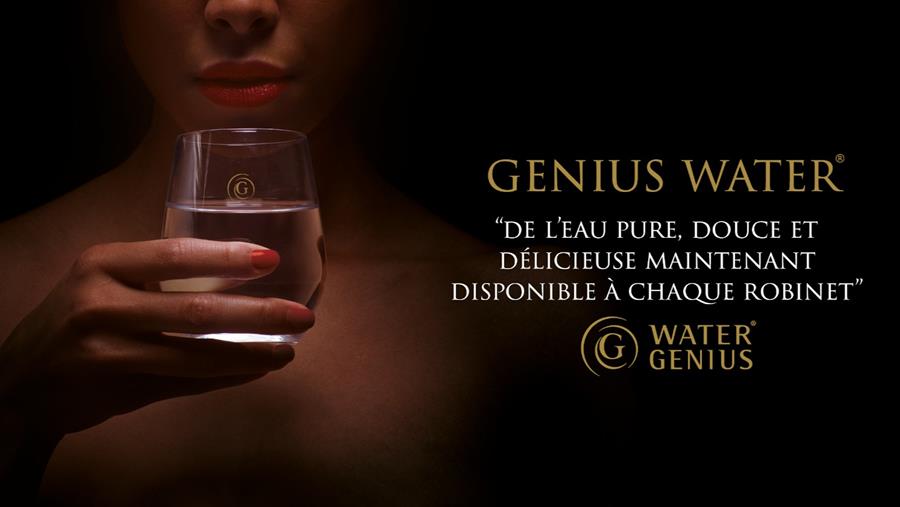 DE L'EAU POTABLE DOUCE, PURE ET DÉLICIEUSE POUR TOUS LES ROBINETS