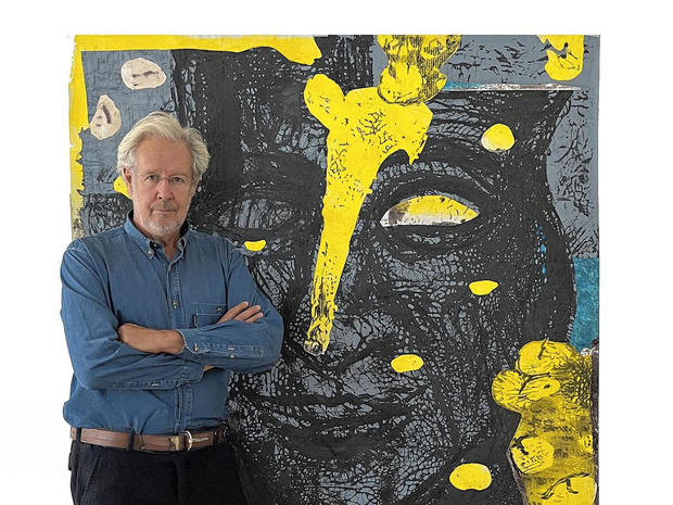 Franse kunstenaar gebruikt thermisch papier als artistieke drager 