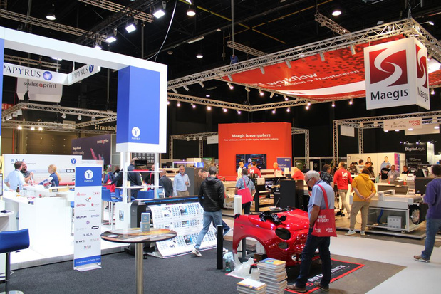 Vakbeurs Sign2Com in Kortrijk ontvangt 3245 bezoekers