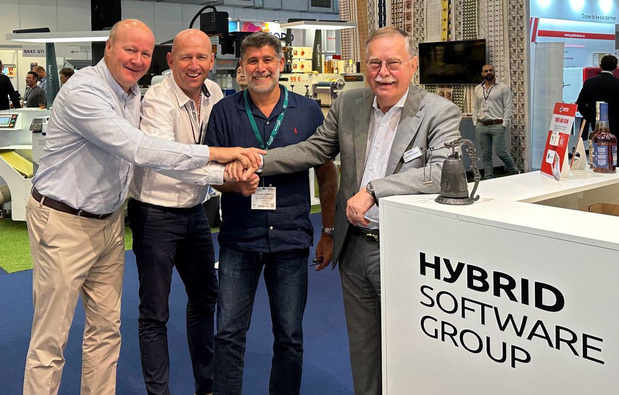 Hybrid Software blikt tevreden terug op Labelexpo Brussel