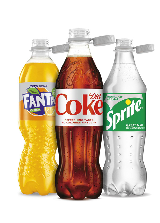 Tethered caps Berry voor Coca-Cola in EU 