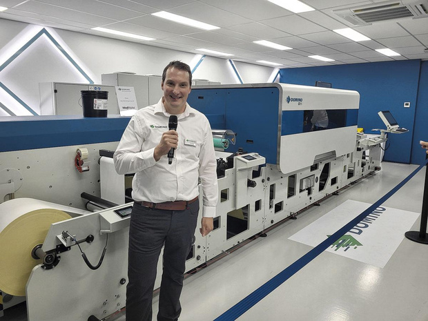 Domino presenteert digitale kleurenlabelpers N730i in Nieuwegein