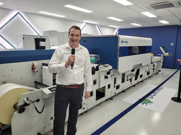 Domino presenteert digitale kleurenlabelpers N730i in Nieuwegein