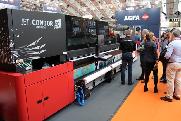 Agfa présente trois nouveaux " monstres de puissance " à la Fespa Amsterdam