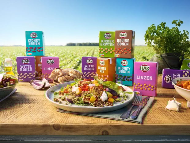 La marque de légumes HAK opte pour des emballages en carton