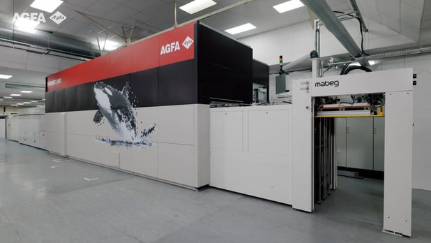 Agfa présente la presse jet d'encre SpeedSet 1060 pour le marché de l'emballage