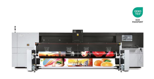 Nouvelle certification d'encres pour l'imprimante à sublimation de Durst