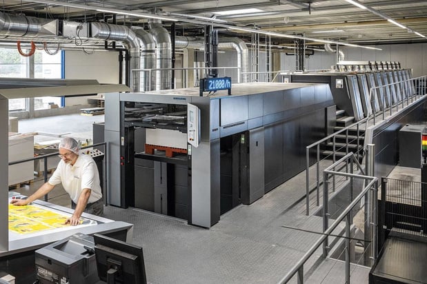 La Speedmaster XL 106 de Heidelberg passe à 21.000 feuilles par heure 