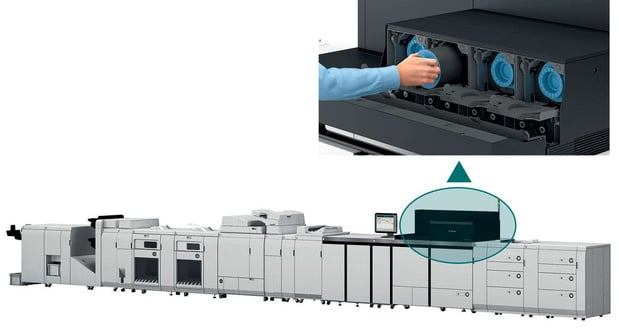 Toner ET jet d'encre. Pas OU!