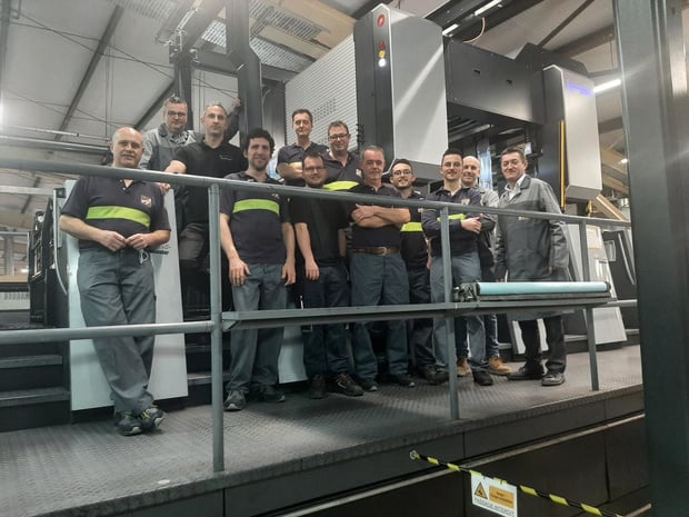 Van Genechten Packaging investit dans la dorure à froid