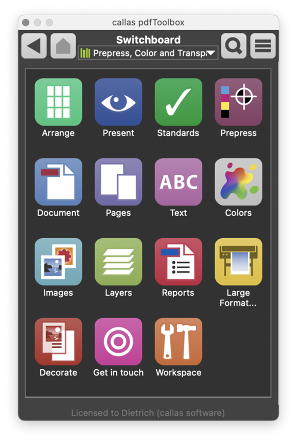 Callas software lance pdfToolbox 13 