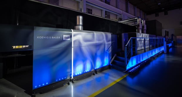 Koenig & Bauer Durst lance la presse numérique de cartonnages VariJET 106 
