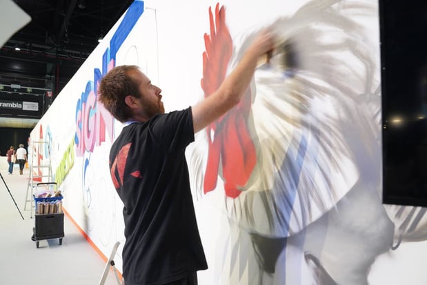 Photo : le salon Sign2Com 2021 à Kortrijk Xpo