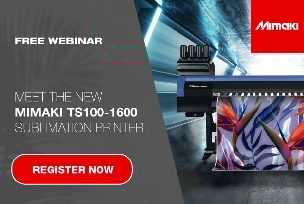 Live webinar: meet the new Mimaki ts100-1600