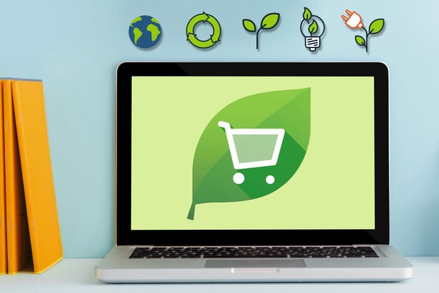 Le panier d'achats passe au vert !
