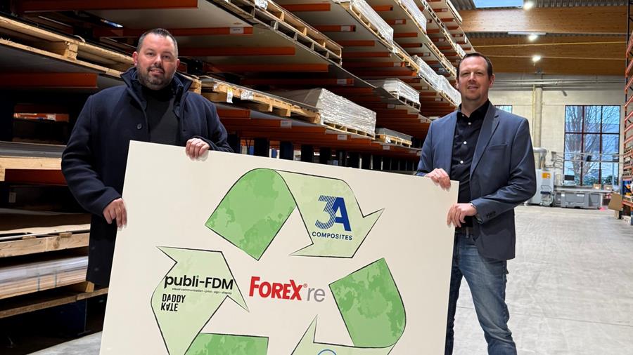 Publi-FDM est pionnier avec les matériaux en feuilles circulaires