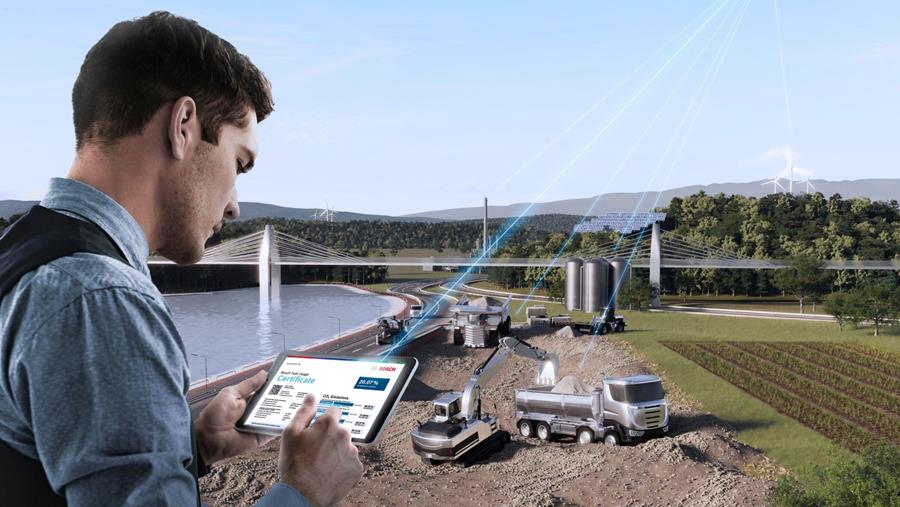 Bosch digitaliseert bewijs van duurzame brandstofgebruik